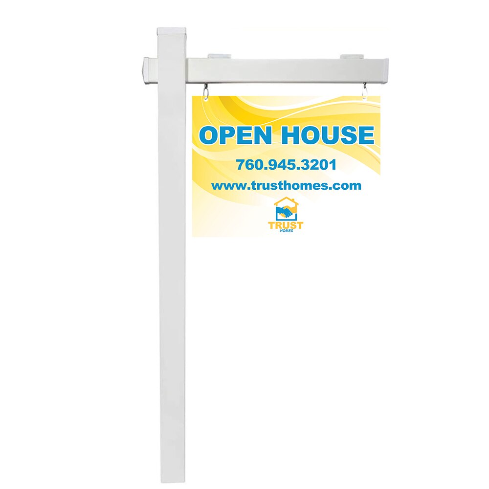Real Estate Sign Post — Small Graphic Package